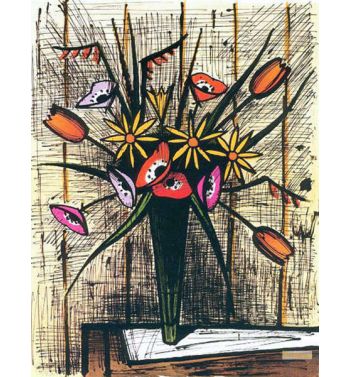 Anémones Et Tulipes