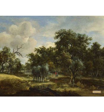 A Stream By A Wood