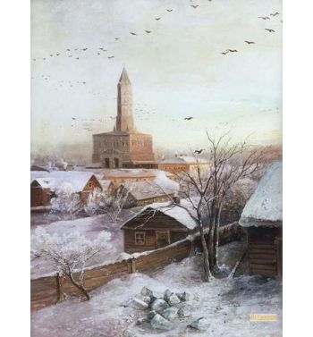 Sukharev Tower In Moscow