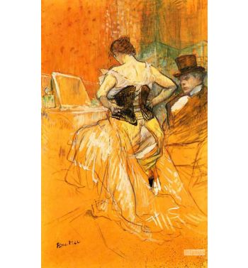 Woman In A Corset