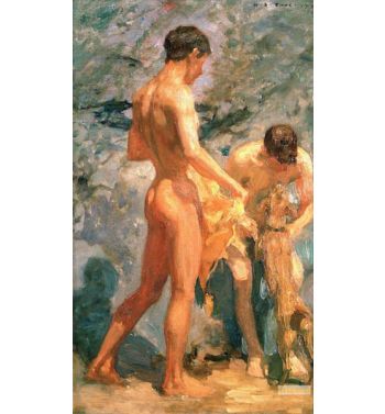 Boys Bathing 1912