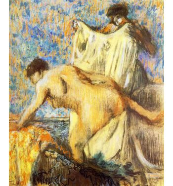 Woman Coming Out Of The Bath