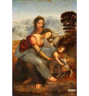 The Virgin And Child With St Anne