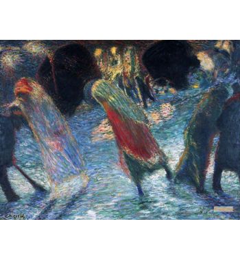 Leaving the Theatre