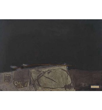 Grey And Green Painting