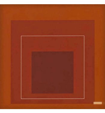 White Line Square Xv From White Line Squares, Series II, 1966