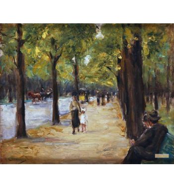 In The Tiergarten Berlin C1920