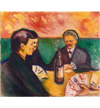 Card Players In Elgersburg, 1905