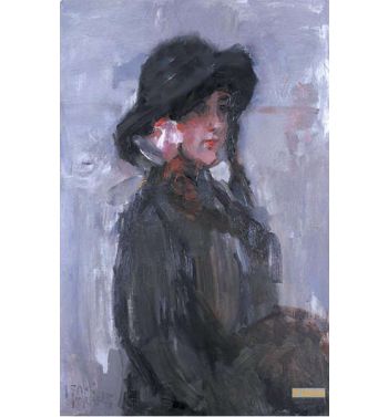 Elegant Lady With Hat