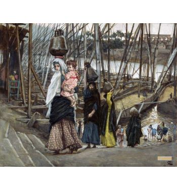 The Sojourn Egypt Illustration For The Life Of Christ c188