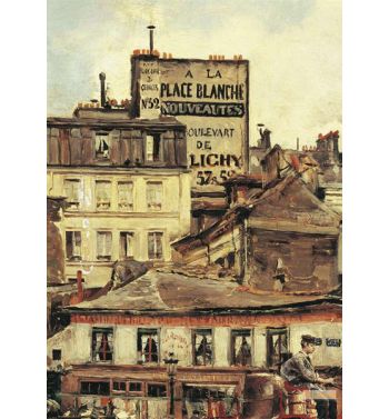 View Of Place Clichy In Paris