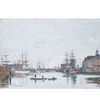 The Basin Of The Barre Le Havre 1895
