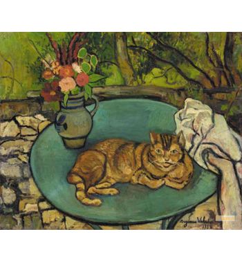 Raminou And Pitcher With Carnations 1932