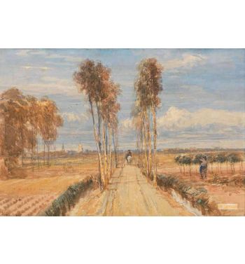David Cox The Poplar Avenue