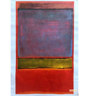 No. 6 (Violet Green And Red) 1951