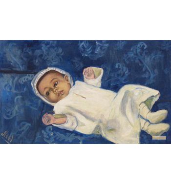 Baby On Blue Sofa, 1939