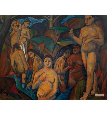 Grandi Bagnanti, 1908