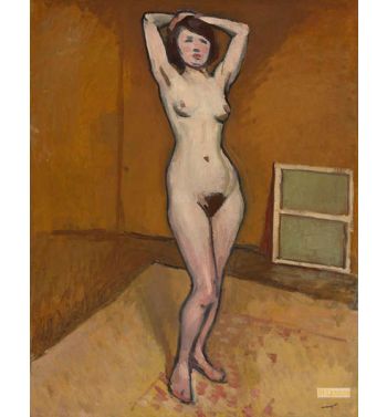 Bare With Arms Raised