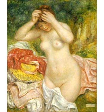 Bather Arranging Her Hair