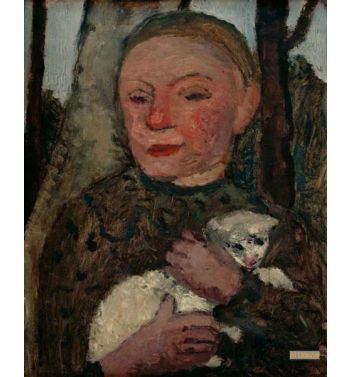 Girl With Lamb