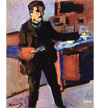 Self Portrait In Studio