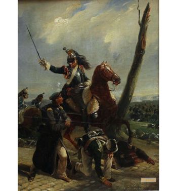 La Charge Des Dragons Et De L'Infanterie 1837