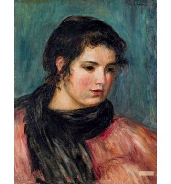 Gabrielle With Black Scarf
