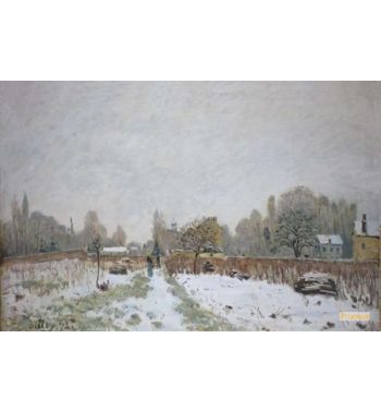 Louveciennes In The Snow