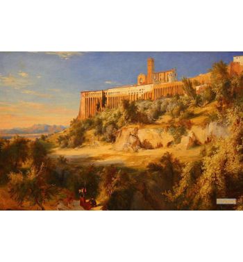 Blick Auf Assisi