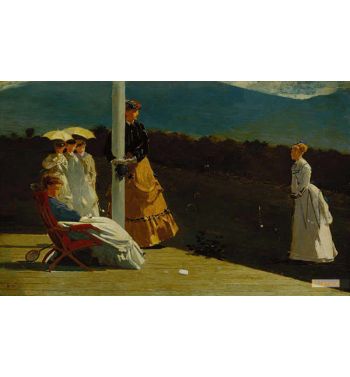 Croquet Match, 1868 69
