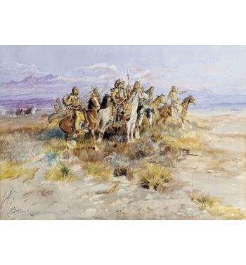 Indian Scouting Party, 1897