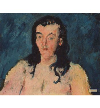 Torso With A Blue Background, 1927 28