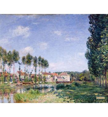 Banks Of The Loing Moret 1892