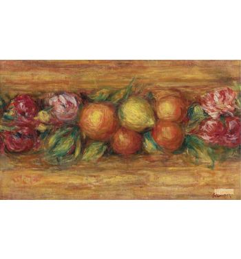 Panel Of Fruit And Flowers