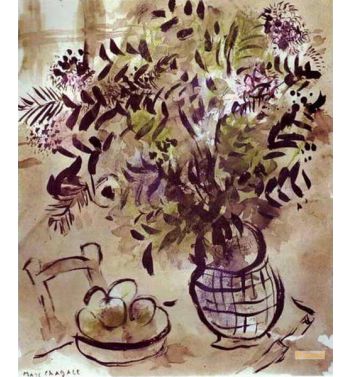 Still Life With Vase Of Flowers