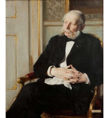 Portrait Of Baron Otto Ditlev Rosenørn Lehn