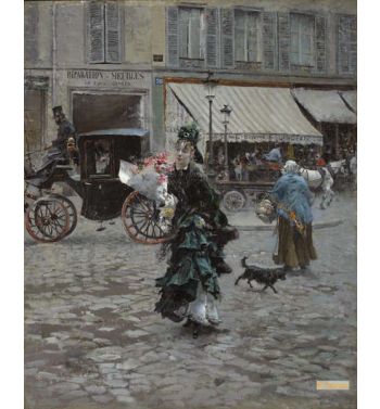 Crossing The Street 1873 75