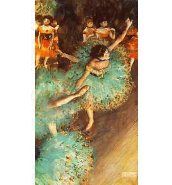 Dancers Swinging, Green Dancers