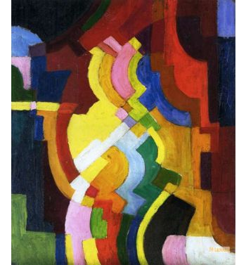 Coloured Forms Iii 1913