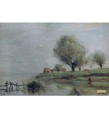 Thatched Cottages By The Water