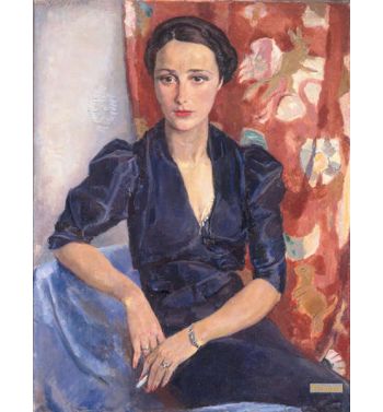 Portrait Of Mrs, Frankfurther, 1936