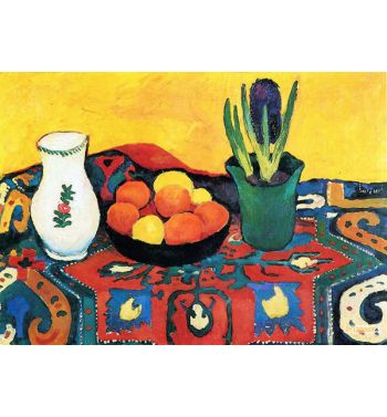 Still Life Hyacinths Carpet
