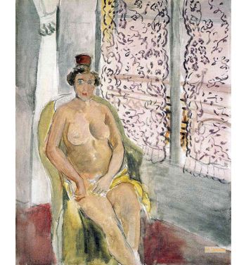 Nude In A Chair