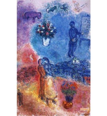 Artist Over Vitebsk 1982