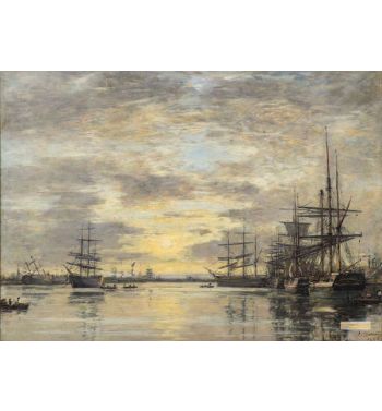The Bassin De L'Eure In Le Havre