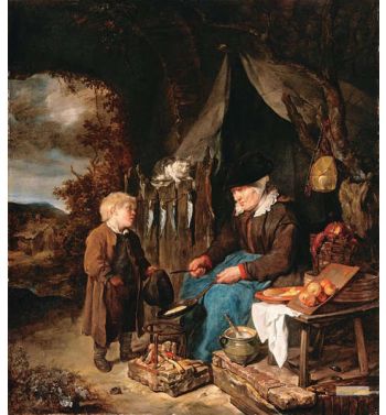 The Pancake Baker With A Boy