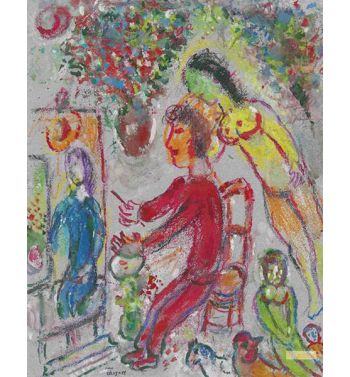 The Painter In Red, 1984