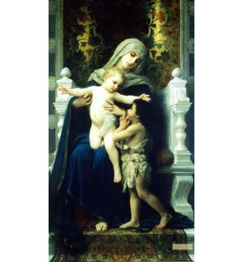 The Virgin, Jesus And Saint John Baptist