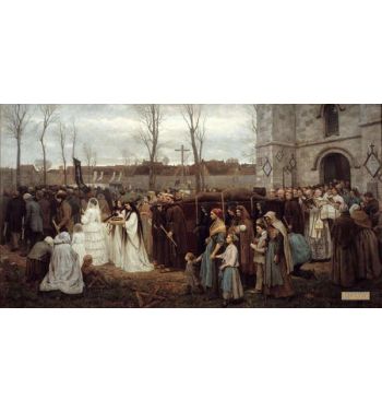 The Planting Of A Calvary Procession