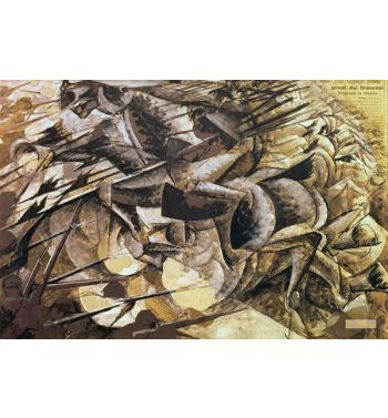 The Charge Of The Lancers, 1915, Collage